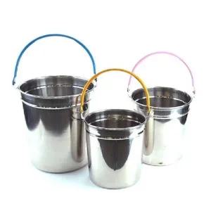 (대) 얼음통 스테인레스 얼음바스켓 스텐통 홈파티