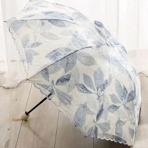 자외선차단 엄마선물 고급 양산 선블록 레이스 자수