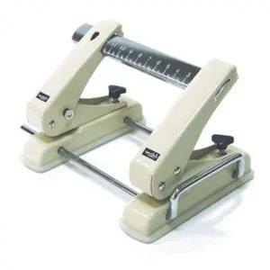 WHASHIN 2공 이동펀치서류철 서류구명뚫기 타공기