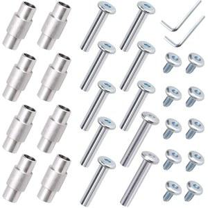 TOBWOLF 인라인 스케이트 액슬 스페이서 나사 교체, 알루미늄 합금 롤러 블레이드 휠 베어링 스페이서, 및