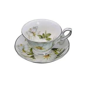 [셀러에이드]본차이나 커피잔 찻잔 커피컵 카페컵 머그잔 5P 세트