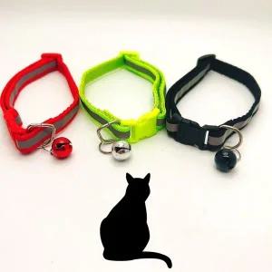 [셀러에이드]고양이 방울 목걸이 길이조절 가능