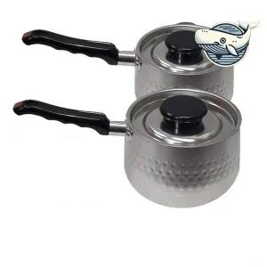 강력한 열전도 알루미늄 손잡이 밀크팬 가정용