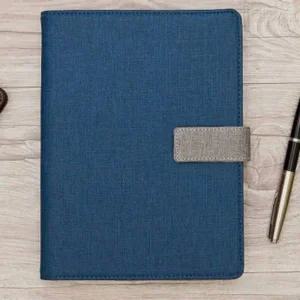 스프링 제본 다이어리 군청색 25절