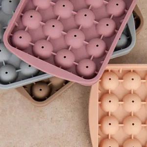 미니 얼음 트레이 24구 주방용 얼음틀 가정용 아이스크림 제조기