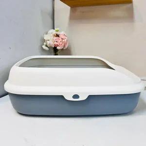 톰캣 화장실 평판 그레이 고양이 L 고양이변기 고양이페스룸