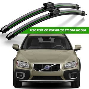 와이퍼 LHD 앞 블레이드 볼보 호환 XC60 V50 V60 V70 C30 S40 S60 S80 유리 윈드 스크린 창 브러시 26 