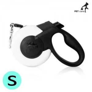 강아지자동리드줄 자동줄 5M 강아지 UFO시리즈 스포츠 화이트 S 피다