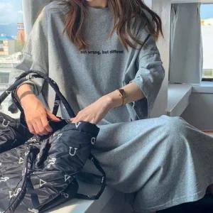 오버핏 기본 원피스 바캉스룩 코디 휴가패션 롱원피스