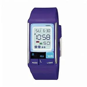 카시오 LDF-52-6A 팝톤 듀얼타임 알람 디지털 여성 우레탄 시계
