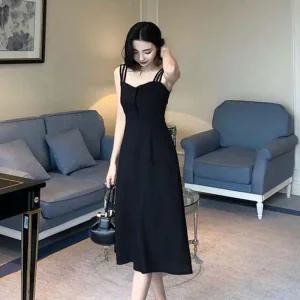 여성 캐주얼 나시 롱원피스 민소매 하객룩 나시원피스