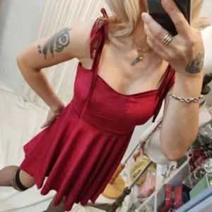 벨벳 파티 클럽 홀복 타이트 크리스마스 원피스 빨강