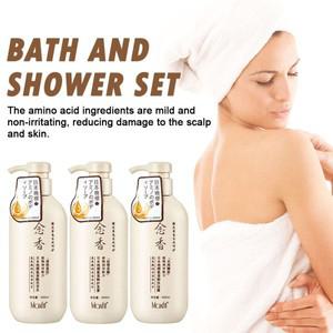 향기로운  아미노산 샴푸 컨디셔너 바디 두피 컨트롤 스킨 워시 제품 클렌징 영양 케어 오일 O7D7 300ml