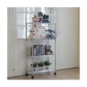 [국산정품]가정용크롬도금19파이600메탈선반4단(상턱,하턱)