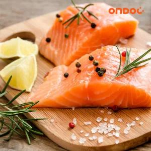 [롯데백화점]온도씨 [온도씨]항공직송 노르웨이 생 연어회 필렛 1kg