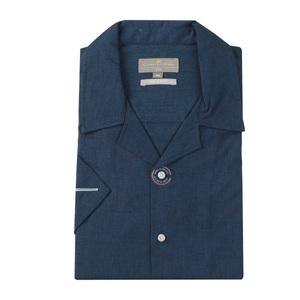 [롯데백화점]카운테스마라 (사은 양말 증정) 마혼방 오픈 카라 남방 셔츠CDH2C13005N0-A