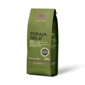신산커피하우스 토라자 골드 200g 스페셜티 커피 원두 풀시티 로스팅 원두 홀빈
