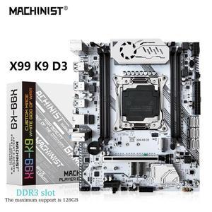 MACHINIST X99 마더보드 LGA2011-3 전용 지지대 제온 2666 V3 CPU 세트 프로세서 DDR3 RAM 와이파이 NVME M