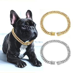 강아지 체인목걸이 개 인식표 이름표 목걸이