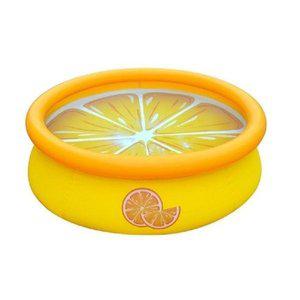 [JHQRSS8R_4B]3D 원형풀장 1단 베란다풀장 150cm