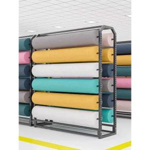 롤 필름 거치대 걸이 시트지 샘플 수납장 도배지 재단