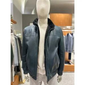 [갤러리아] [타임월드]바쏘 밍크렉스 퍼 천연 100%양가죽 자켓 BSY4UA71AGN