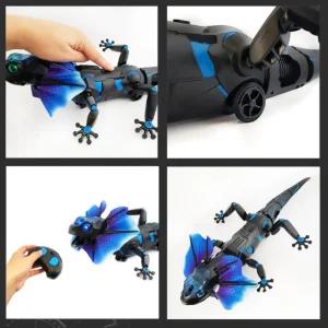 실감나는 사운드 목도리도마뱀 RC 흥미 완구 추천 무선조정 호기심up 조카선물