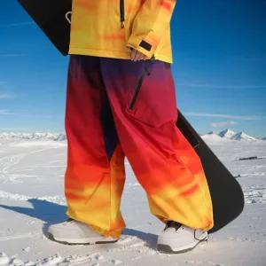 보드 야외 스포츠 스키 바지 스트라이더 겨울 방수 헐렁한 통기성 방풍 남성 복상하세트 여성