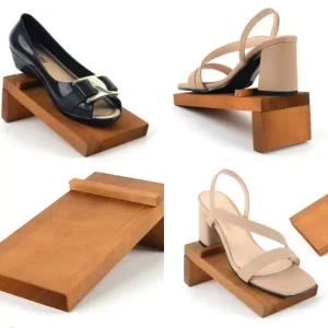 신발 정리대 원목 진열대 받침 고정대 진열함 신발거치대 구두진열대 진열용품