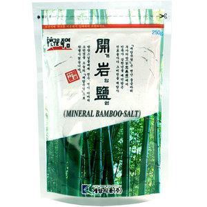 생활죽염 개암염 250g/ 개암죽염 생활 죽염 양치 다용도 죽염 소금 조리용 양치용 미용 두번 구운 죽염