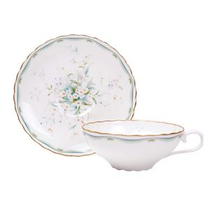 노리다케 그린플라워 티잔 4416V 도자기 찻잔