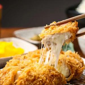 한돈 치즈돈까스 150g(10장) | 치즈가 입안 가득, 바삭하고 촉촉한 수제 냉동 간편식