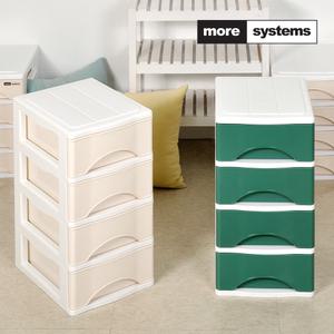모아시스템즈 포키 중형 4단 플라스틱 서랍장 수납장 서류정리함