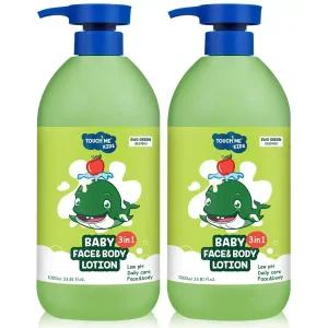 터치미 베이비 3in1 페이스&바디 유아로션 베이비로션 1000ml 2개