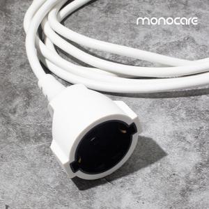 모노케어 안전 멀티탭 캠핑 리드선 전기 연장선 1구 3m 5m 10m 10A