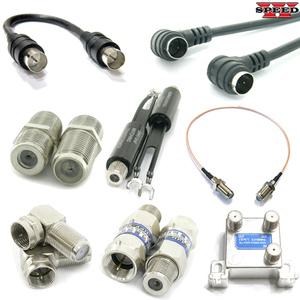 동축 tv 안테나 케이블 선 젠더 연결잭 커넥터 분배기