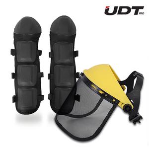 예초기 작업 안전 보호대 안면보호구 무릎보호대 작업치마 몸통보호구