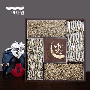 바다원 [명절선물세트] 고급 멸치세트 1호(중량 920g, 국물용 멸치 외 3종)