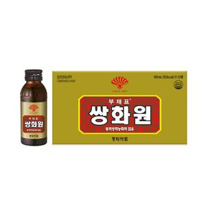 쌍화원 100ml x 40병(안전포장) 부채표 동화약품 전통 한방음료 쌍화차 쌍화골드 쌍화음료