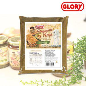 싱가포르 카야잼 글로리 고소하고 달콤한 코코넛 그린 벌크 1kg (팩) 카페용