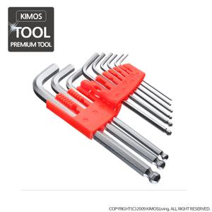 (키모스리빙)키모스 육각볼렌치9p세트 수공구 렌치