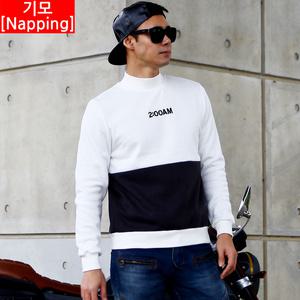 [쿨제이]남자 빅사이즈 기모 반폴라티 맨투맨23 MZ 2AM