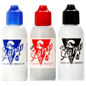 피스코리아 스탬프잉크 적 청 흑 피스코리아 정품 도장