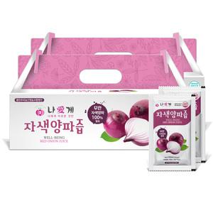 나애게 무안 자색양파즙 100ml 60팩
