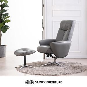 [삼익가구]헤르 1인용 리클라이너 가죽 소파