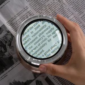 플라이토 스몰리아 LED 충전식 휴대용 돋보기 확대경