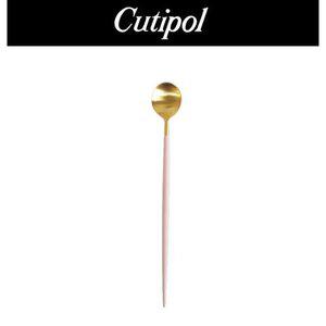 [큐티폴] 고아 핑크골드 롱드링크 스푼 1P