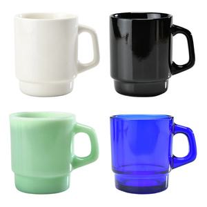 레트로 레고 세라믹 머그컵 & 밀크글라스 유리컵 도자기컵 커피잔 겹머그 인쇄 주문제작