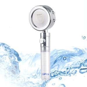 미리내 3단 온오프 수압상승 정수필터 샤워기헤드