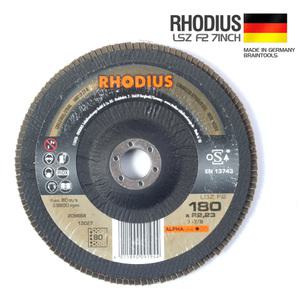 독일생산 플랩디스크 LSZ F2 7인치 80방 철 스틸 스텐 날개페파 그라인더날